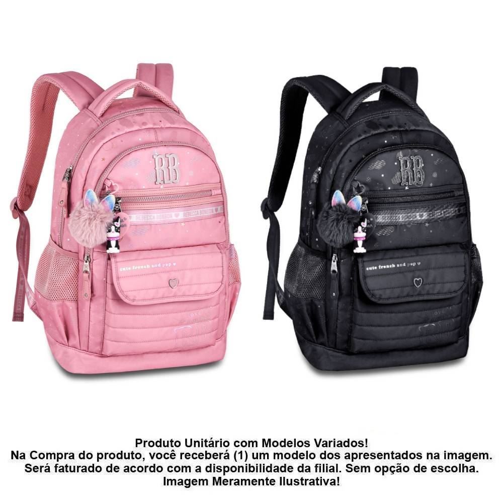 Mochila De Costas Juvenil Rebecca Bonbon Clio Style - Sortido