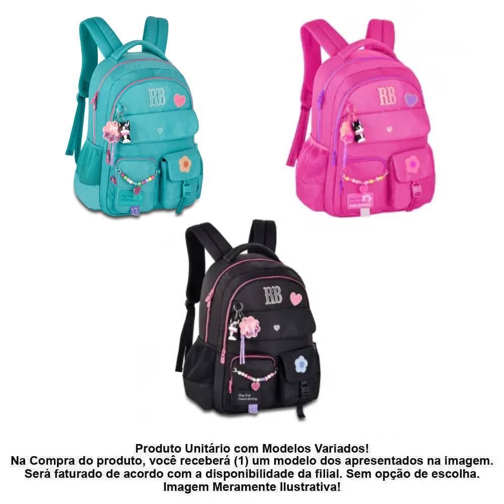 Mochila De Costas Juvenil Rebecca Bonbon Miçanga Clio Style - Sortido