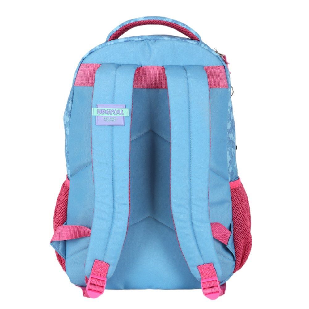 Mochila de Costas Juvenil Stitch Flower Luxcel - Sortido