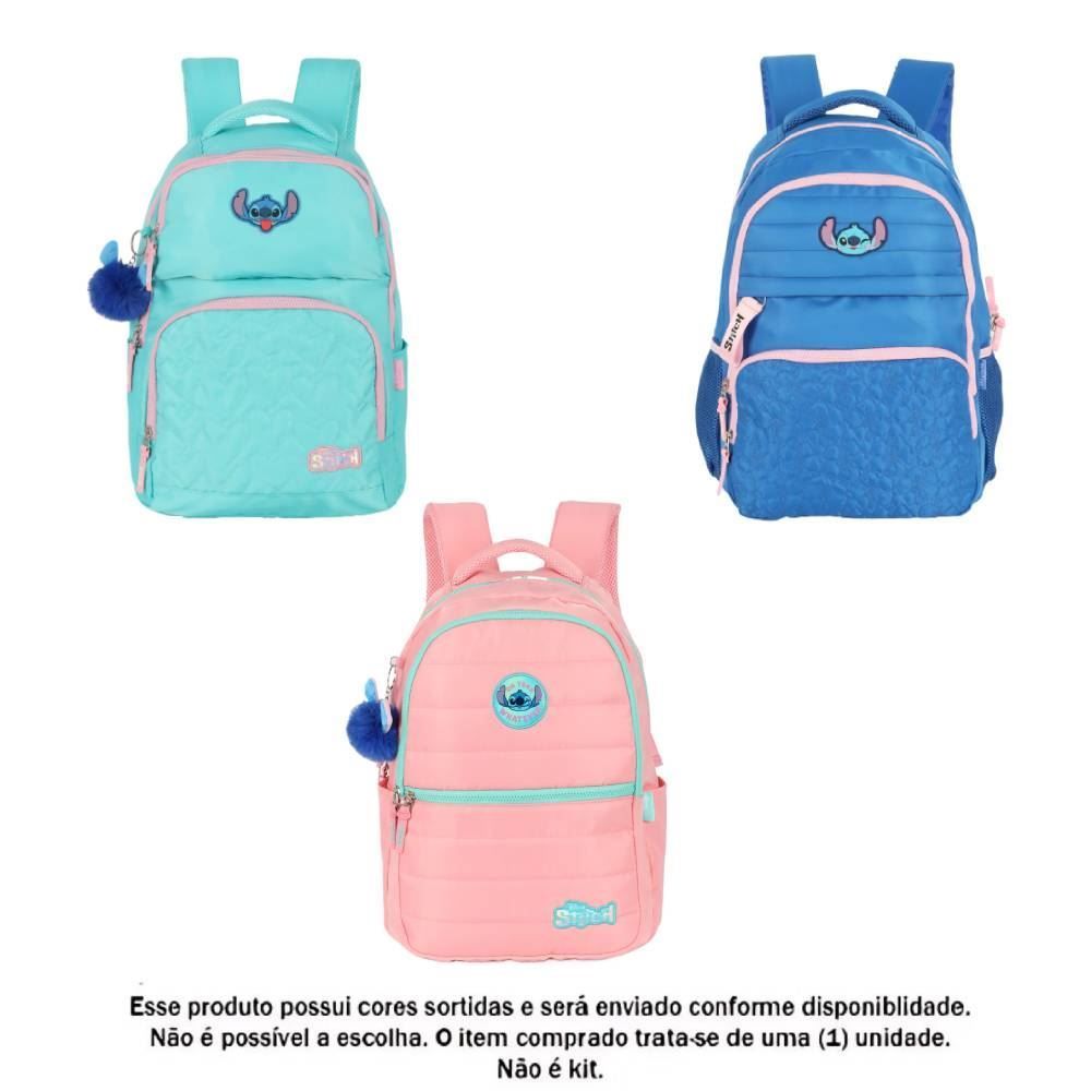 Mochila De Costas Juvenil Stitch Luxcel - Sortida