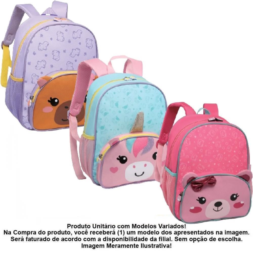 Mochila de Costas Pré Escola Pets Tututti - Sortido