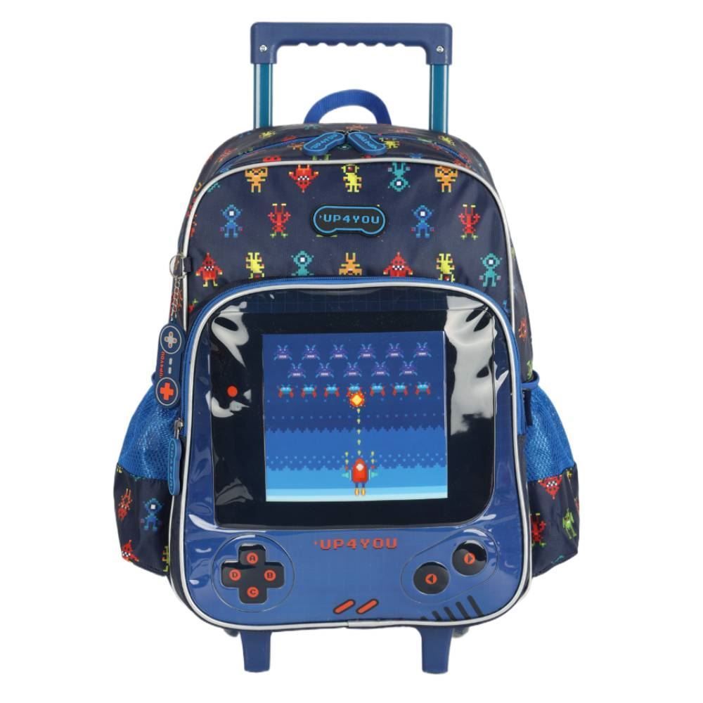 Mochila De Rodinha Games Infantil Luxcel - Sortido