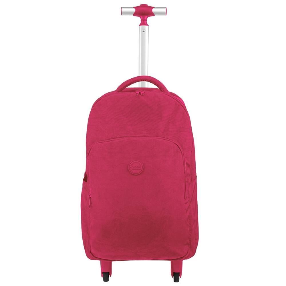 Mochila De Rodinhas Académie Pink Tilibra - 351539