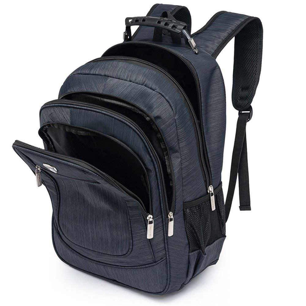 Mochila Executiva Para Notebook Centurion Nytron - Azul