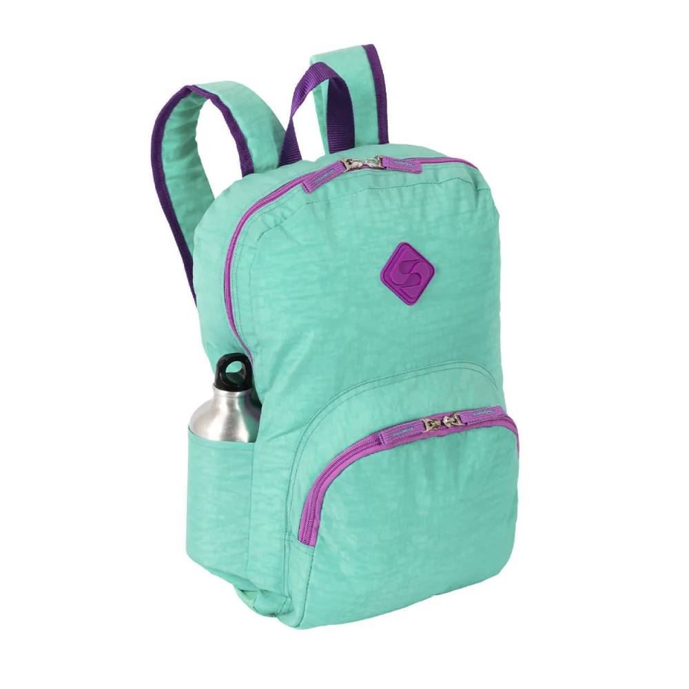 Mochila Happy Crinkle Turquesa Sestini - 076141-77