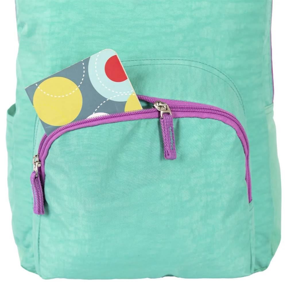 Mochila Happy Crinkle Turquesa Sestini - 076141-77