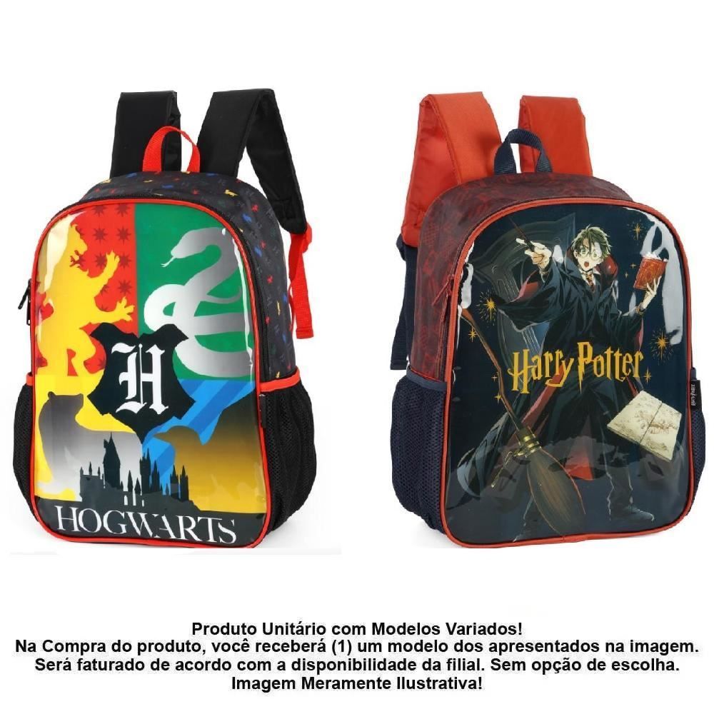 Mochila Infantil De Costas Harry Potter Luxcel - Sortido