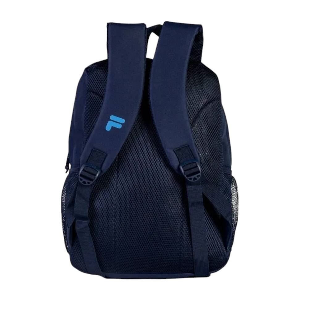 Mochila Juvenil Cut Logo Fila - Azul Marinho