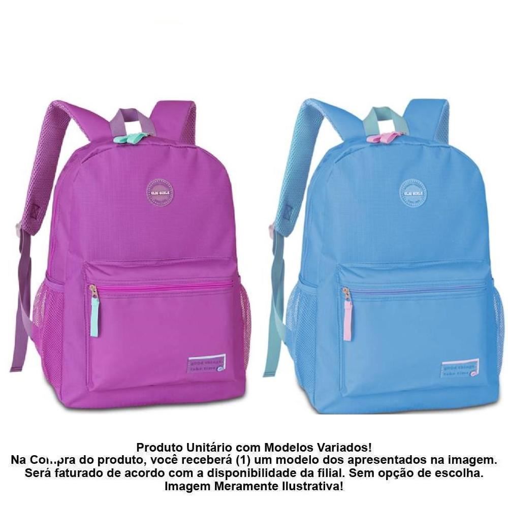 Mochila Juvenil De Costas Believe Clio Style - Sortido