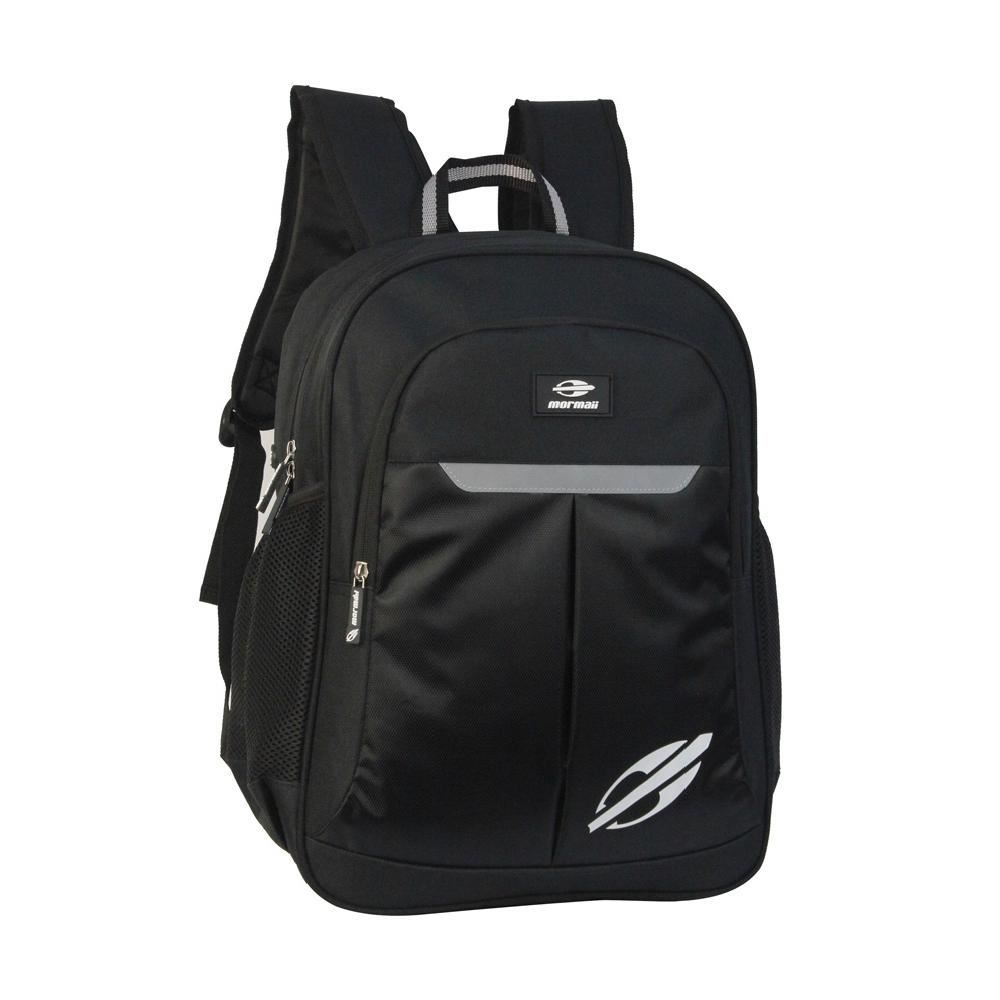 Mochila Juvenil De Costas Mormaii - Preto