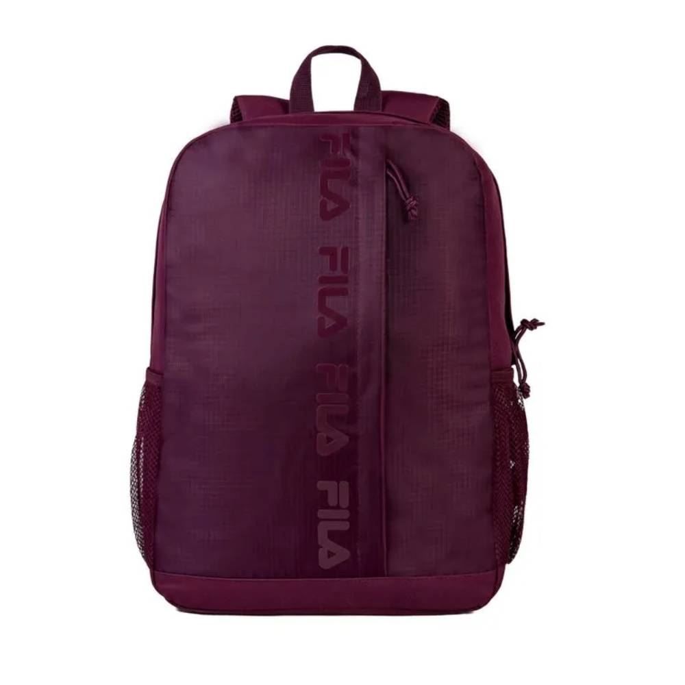 Mochila Juvenil Fila Tone Logos - Vinho