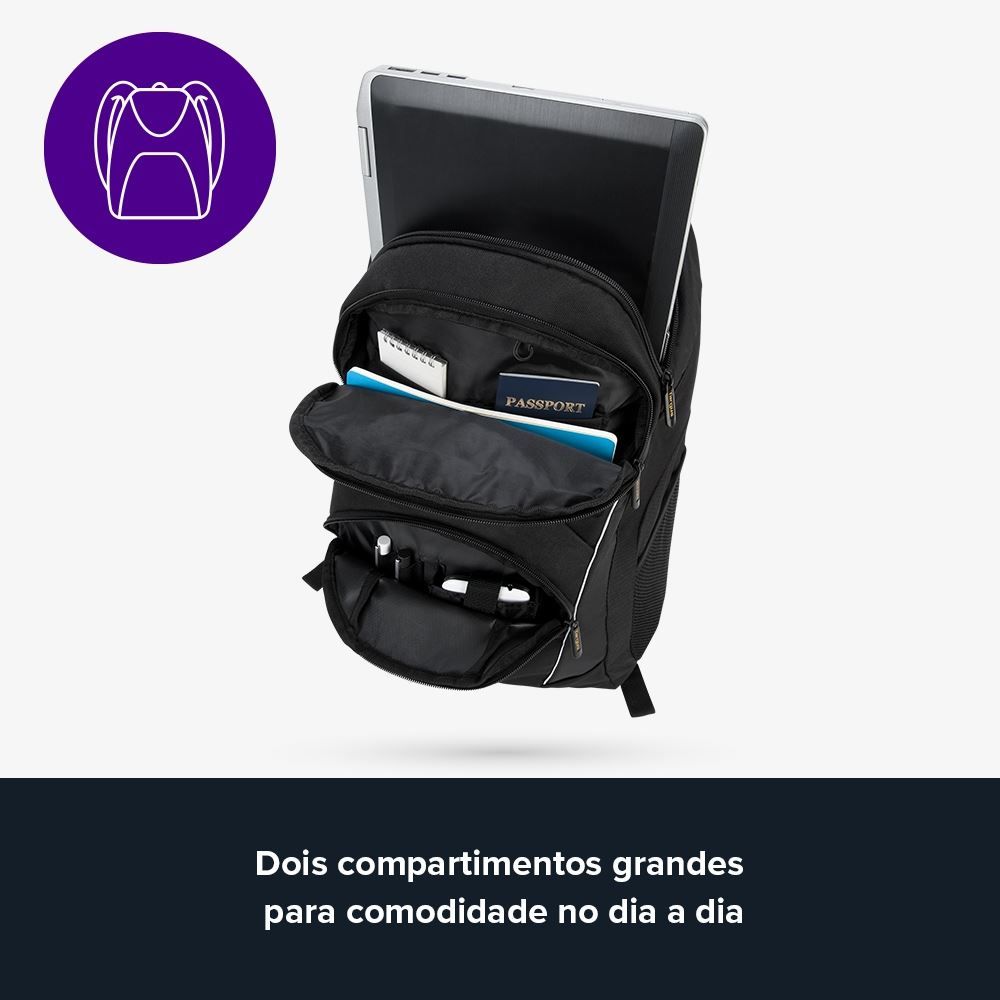 Mochila Notebook 15.6 Targus L Resistente A Água Acolchoado