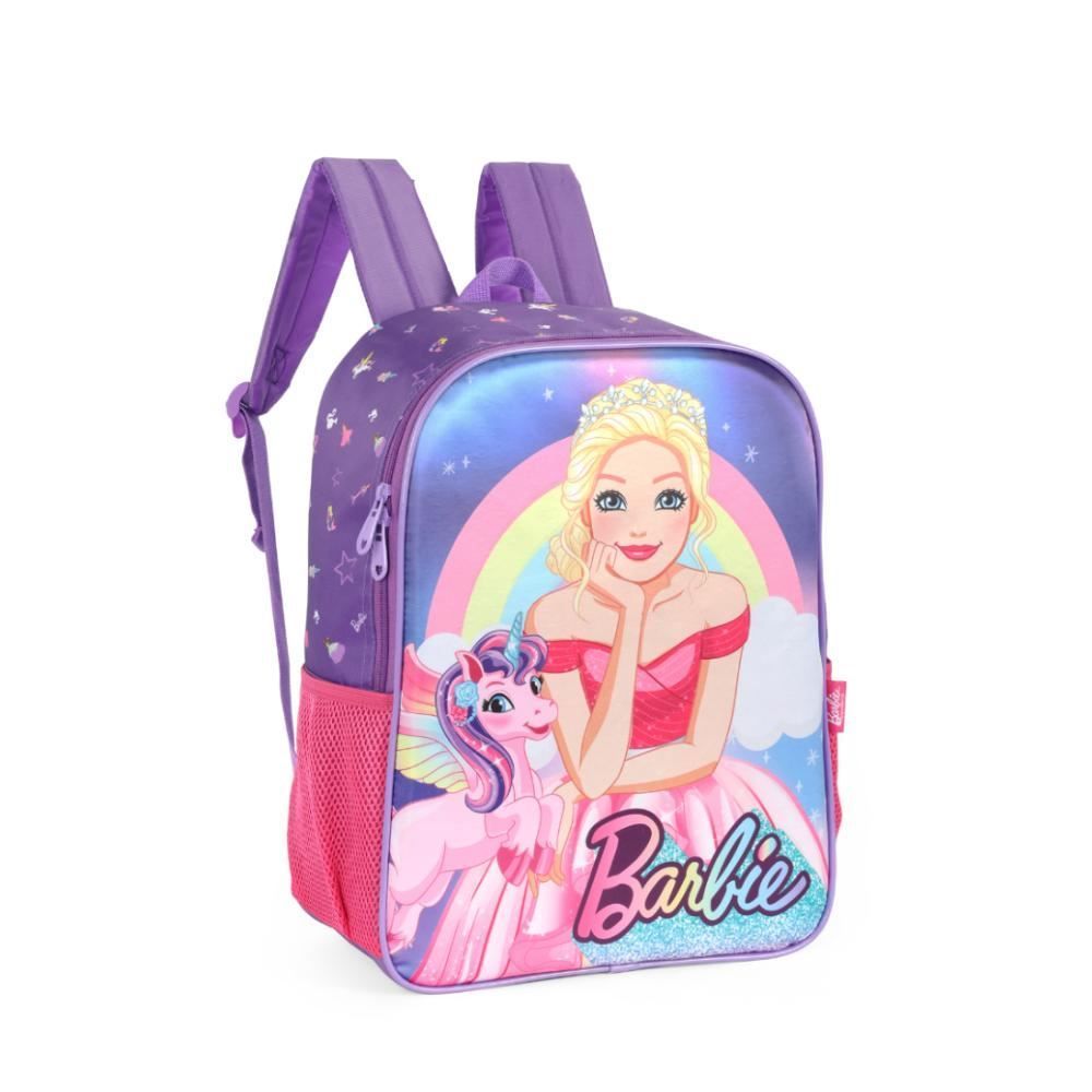Mochila Pequena De Costas Infantil Barbie Luxcel - Sortida