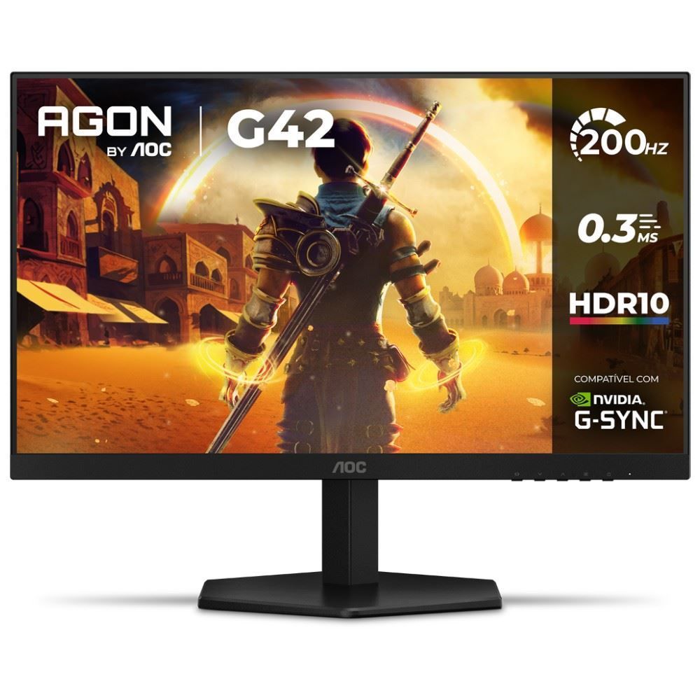 Monitor Gamer 24'' Aoc 200Hz 0,3Ms 24G42he 