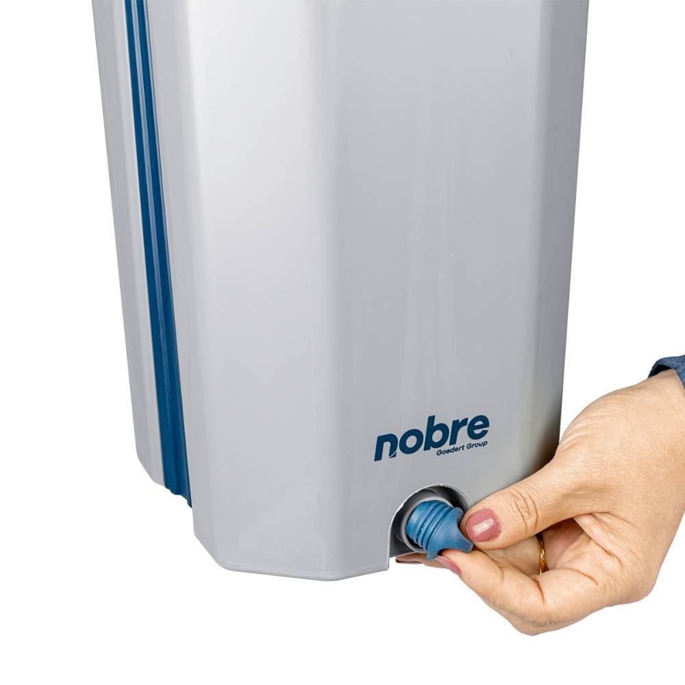 Mop Lava e Seca Flat Nobre Goedert 10 Litros - Azul e Cinza