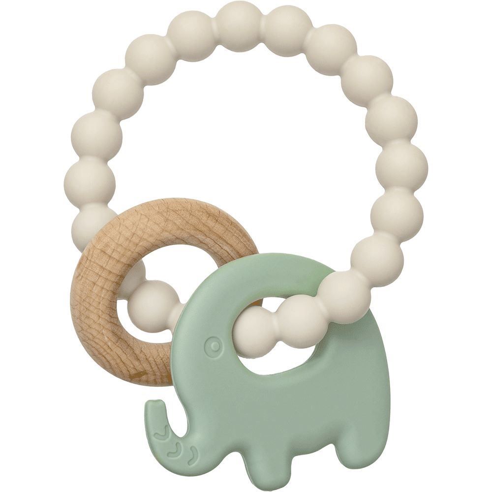 Mordedor Em Silicone E Banbu Buba - Elefante