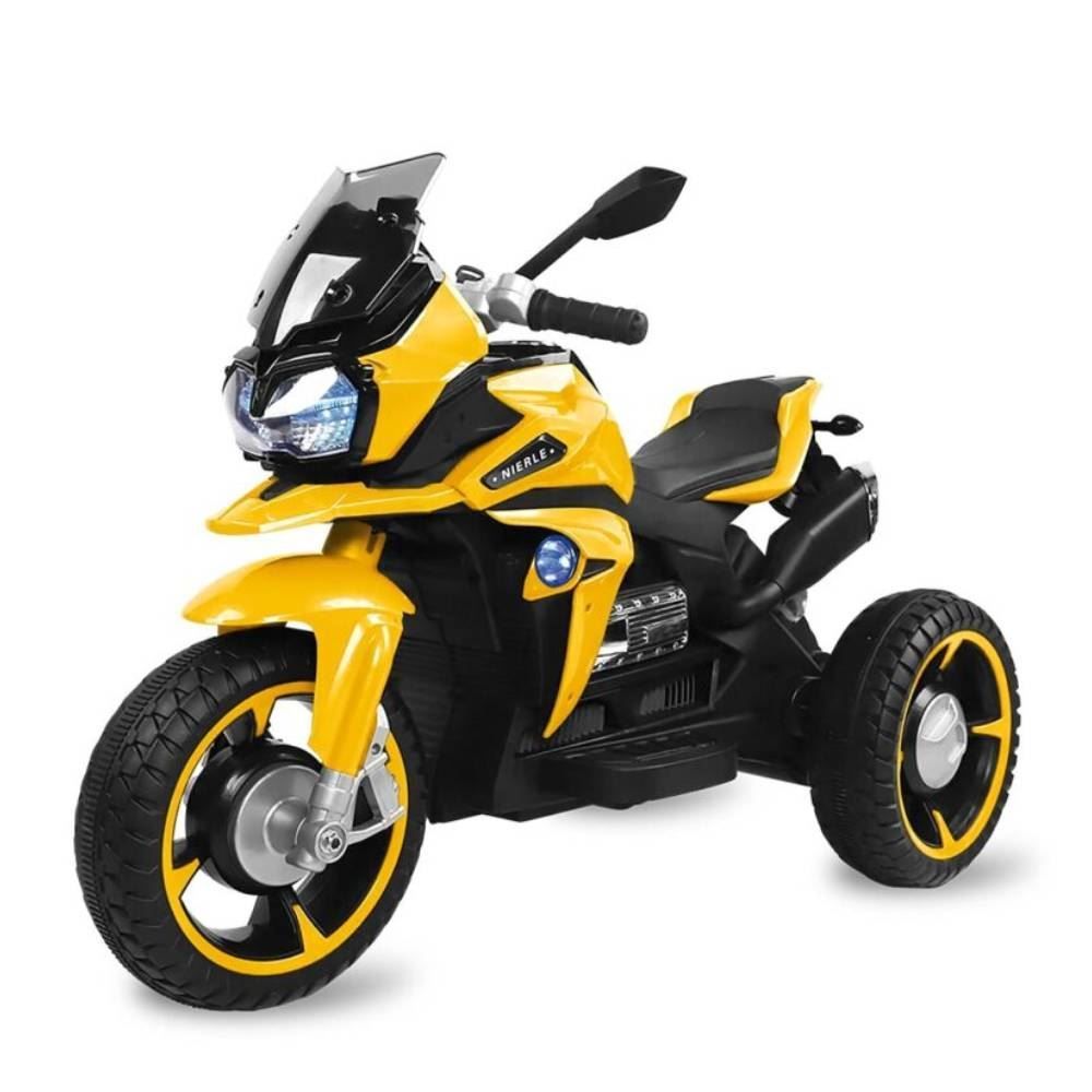 Moto Elétrica 12V Adventure Brinquedos Bandeirante - 2926 - Amarelo