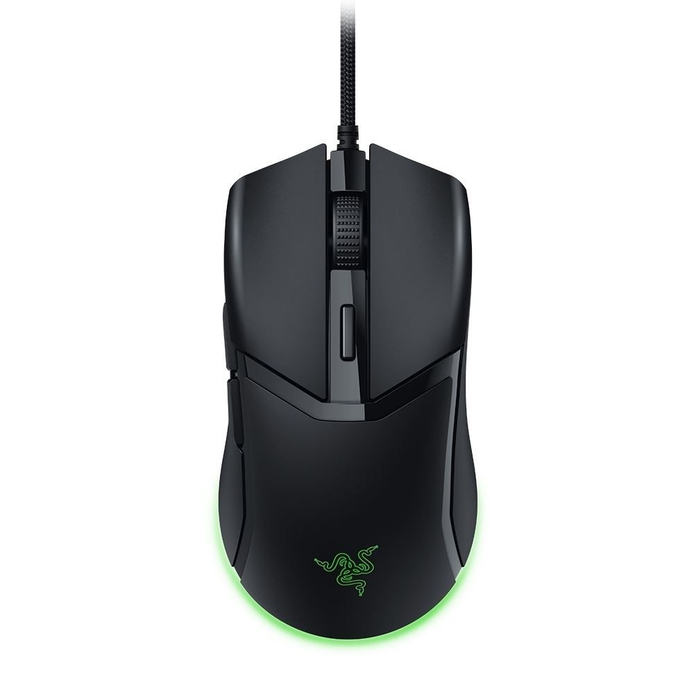  Mouse Gamer  Cobra Preto L Razer L  Sensor Óptico 3° Ger Com Rgb