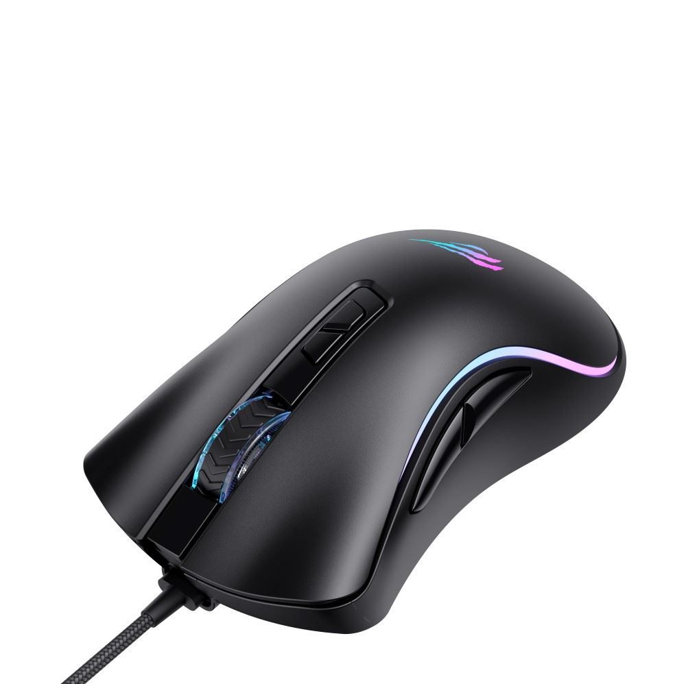 Mouse Gamer com Fio Usb Havit Ms1002se2 - Preto