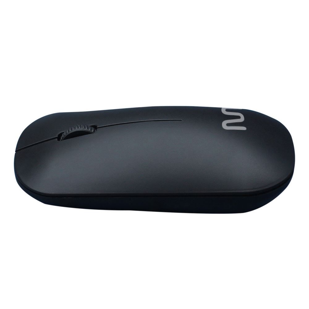 Mouse Multilaser Slim Sem Fio Entrada Usb Mo307 - Preto