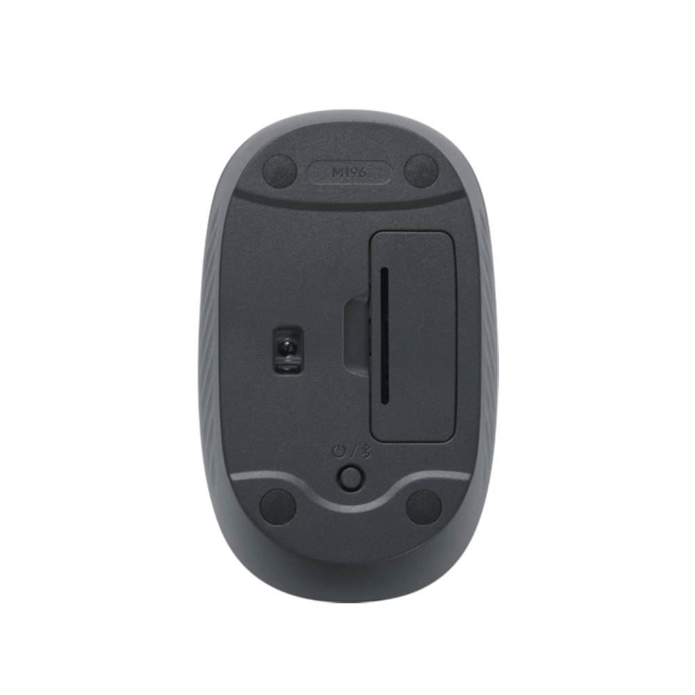 Mouse Sem Fio Bluetooth M196 Logitech - Grafite