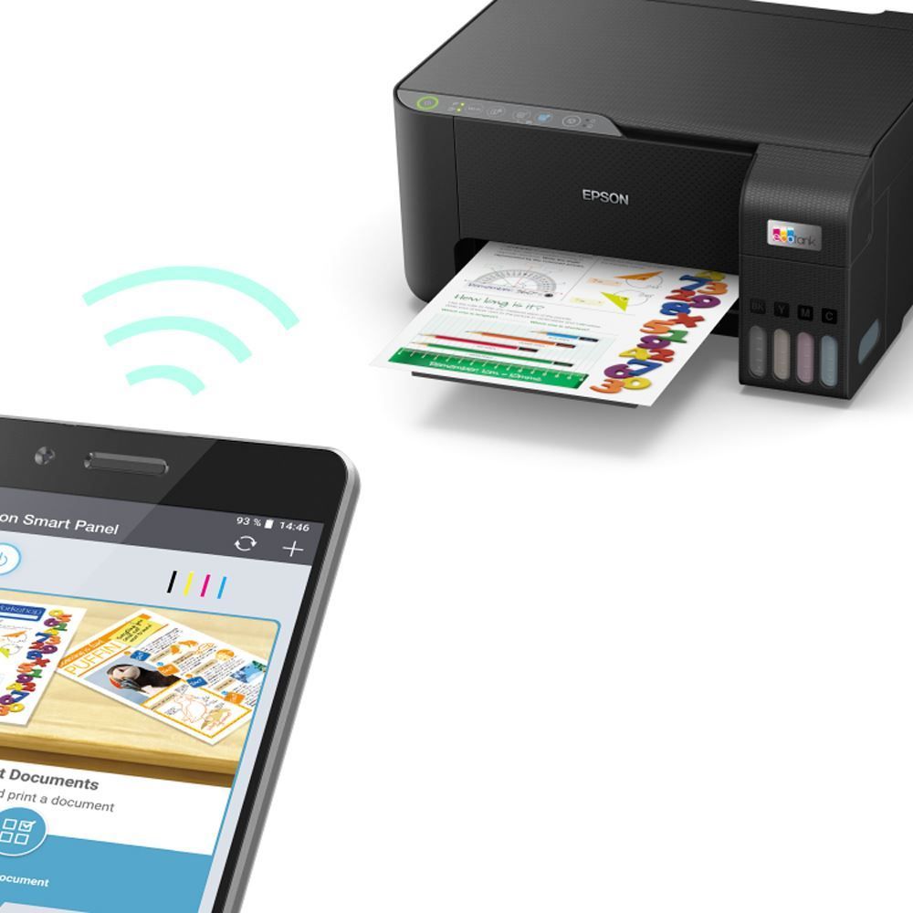 Impressora Multifuncional Epson Ecotank Com Comando De Voz L3250 - Bivolt 