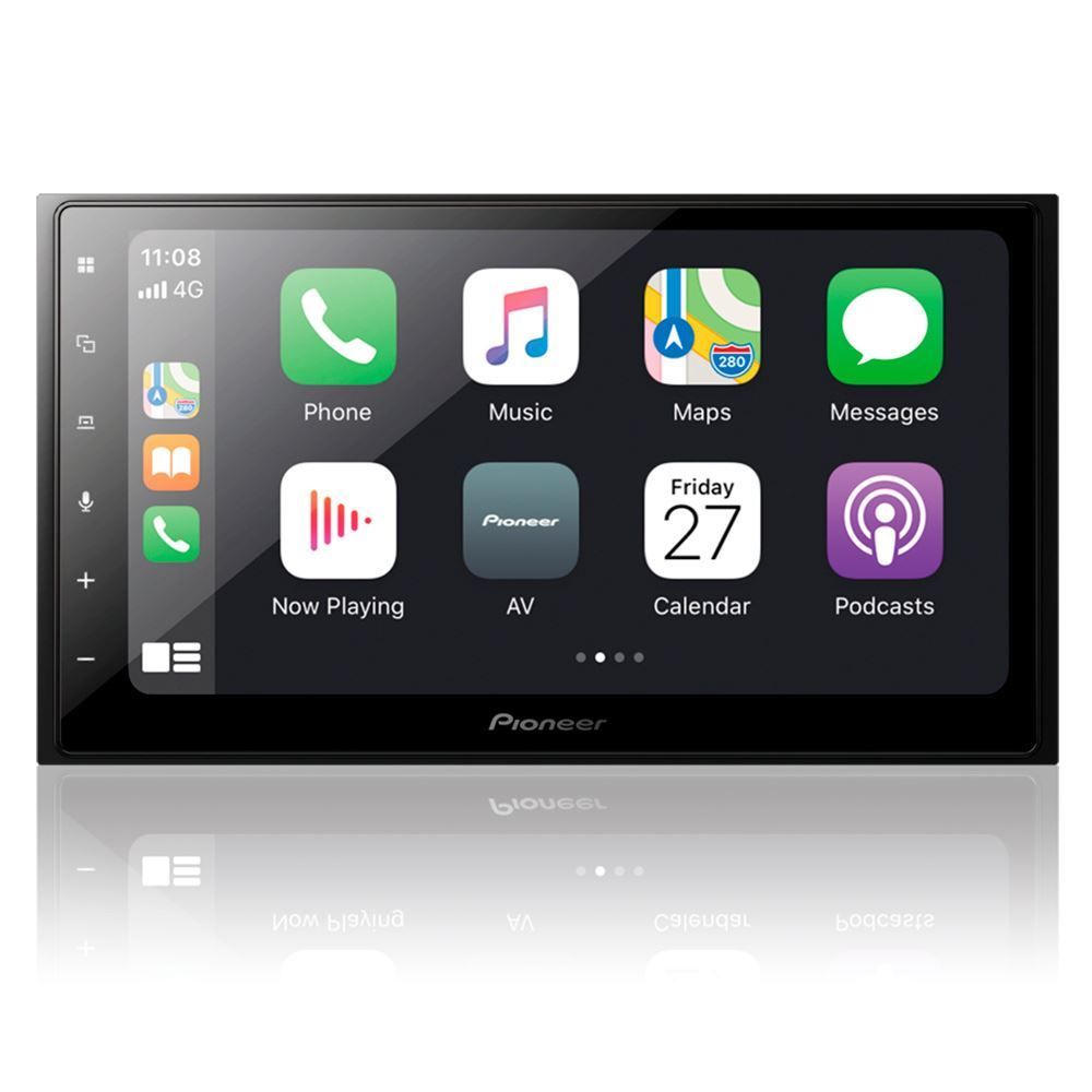 Multimídia Receiver Dmh-Z5380tv Com Tv Digital Pioneer - 2 DIN