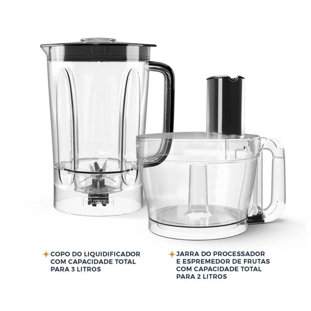 Multiprocessador Britânia 5 em 1 BMP2000 1300W