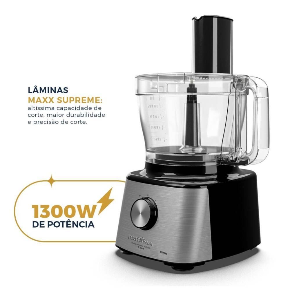 Multiprocessador Britânia 5 em 1 BMP2000 1300W