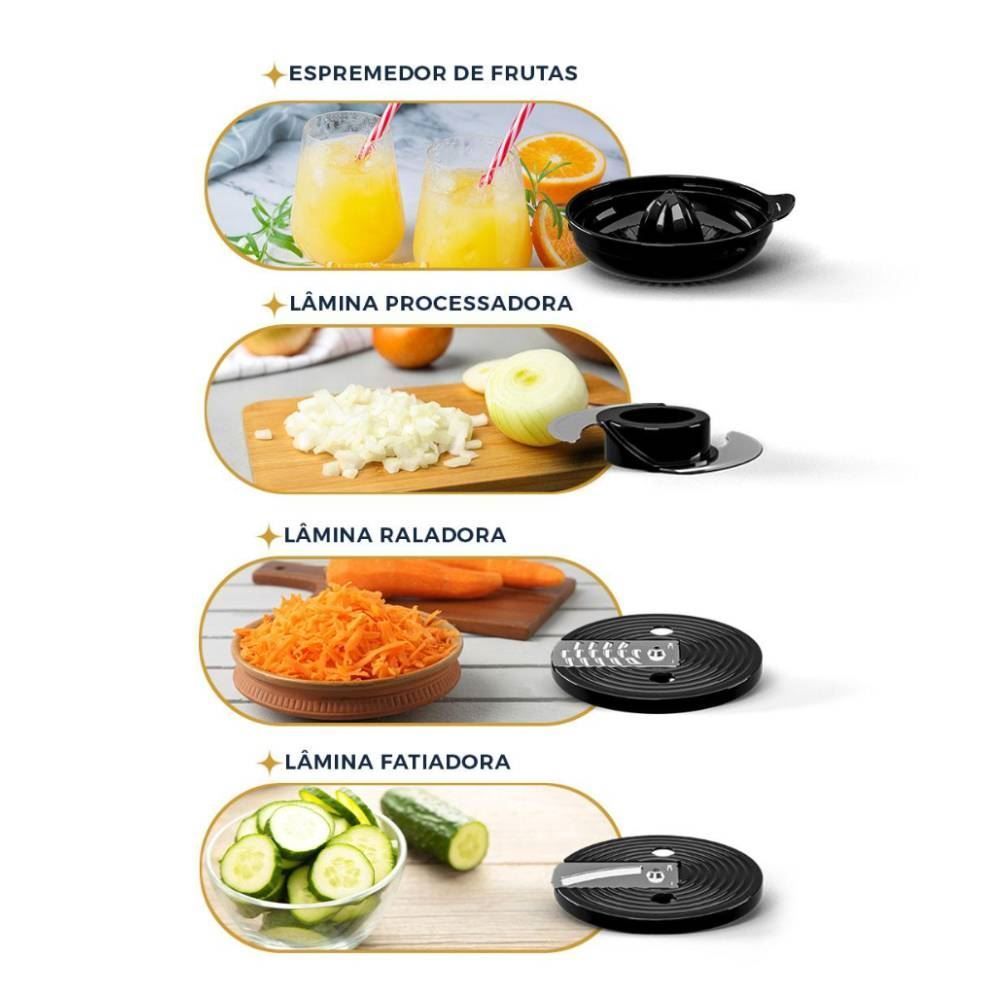 Multiprocessador Britânia 5 em 1 BMP2000 1300W