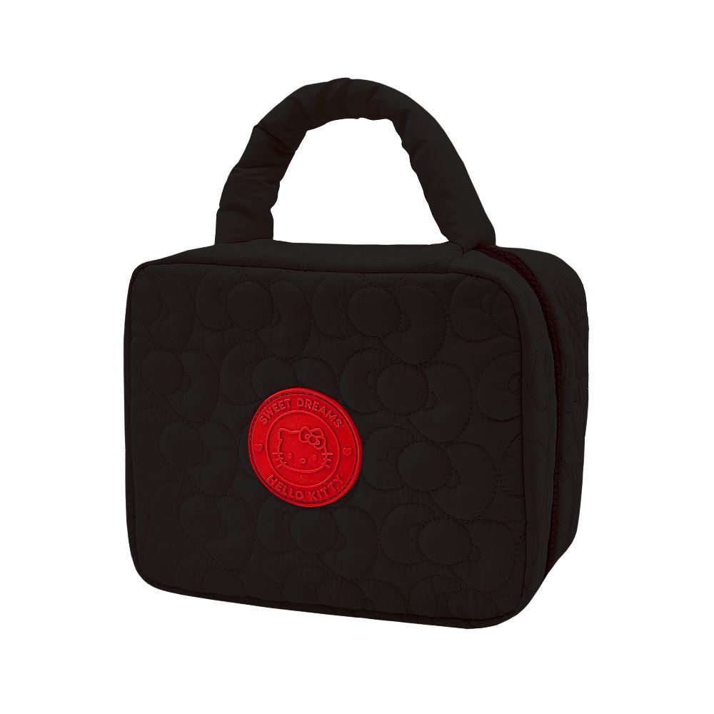 Necessaire Hello Kitty Puffer Grande Sanrio - Preta