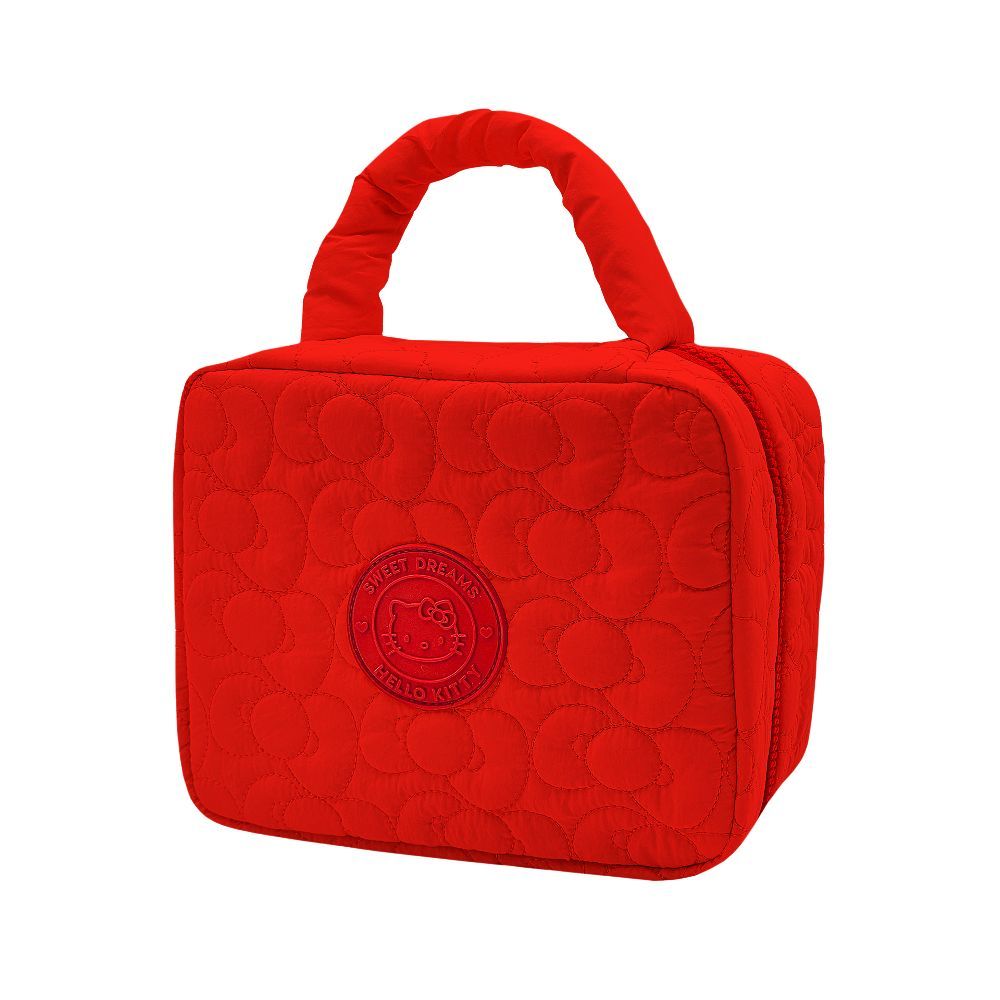 Necessaire Hello Kitty Puffer Grande Sanrio - Vermelho