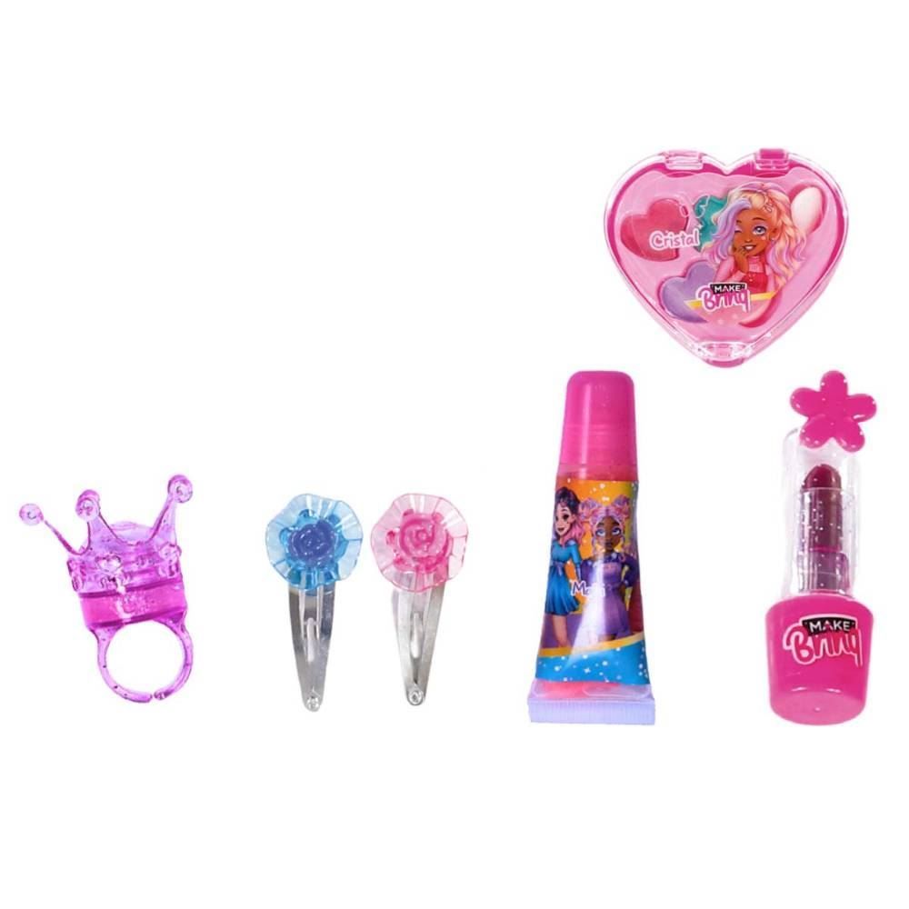 Necessaire Kit De Maquiagem Polibrinq - MK11