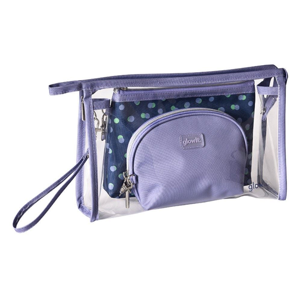 Necessaire Kit Poa Glow It Semax - Lilás 