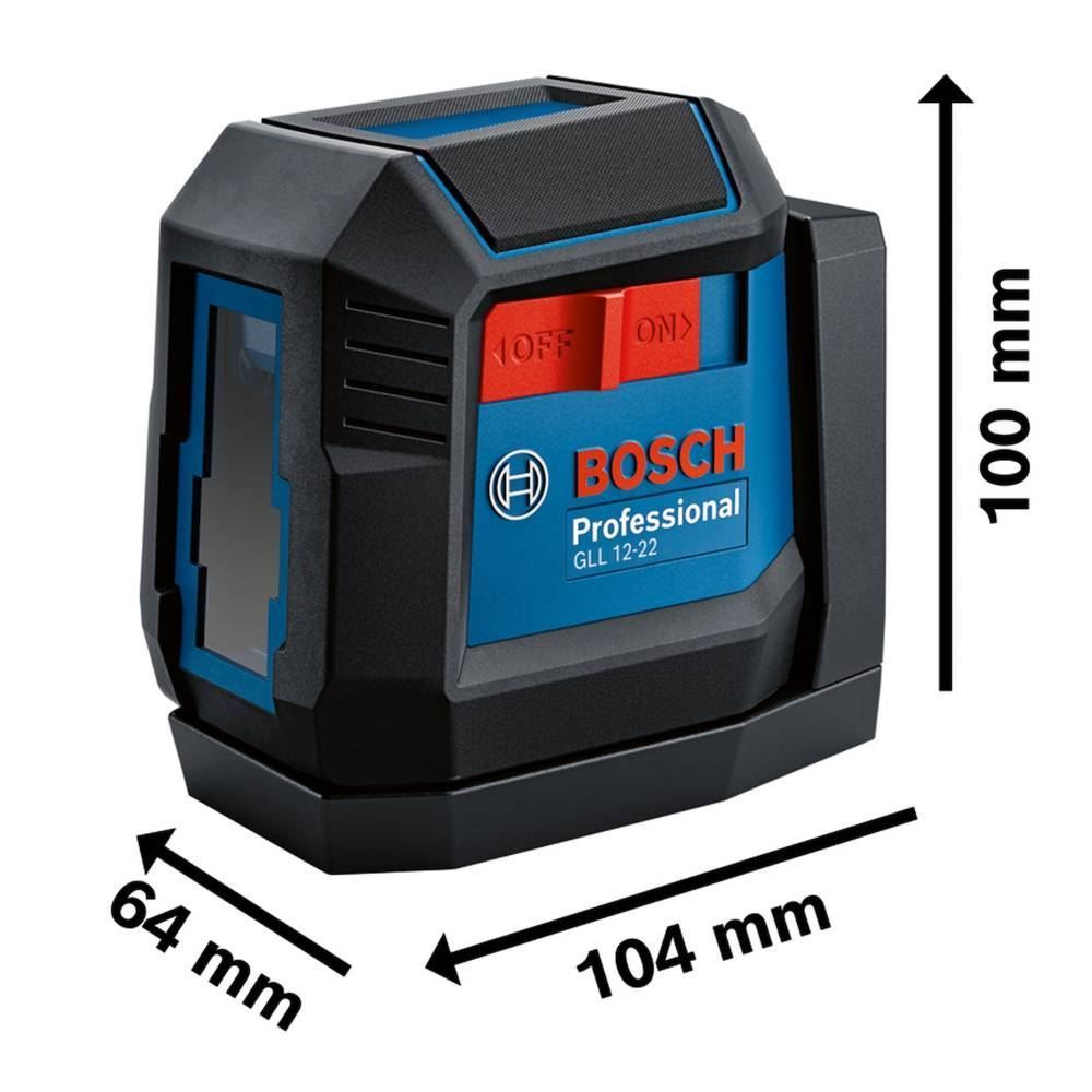 Nível A Laser Gll 12-22 De 12 Metros Bosch - 0601065220