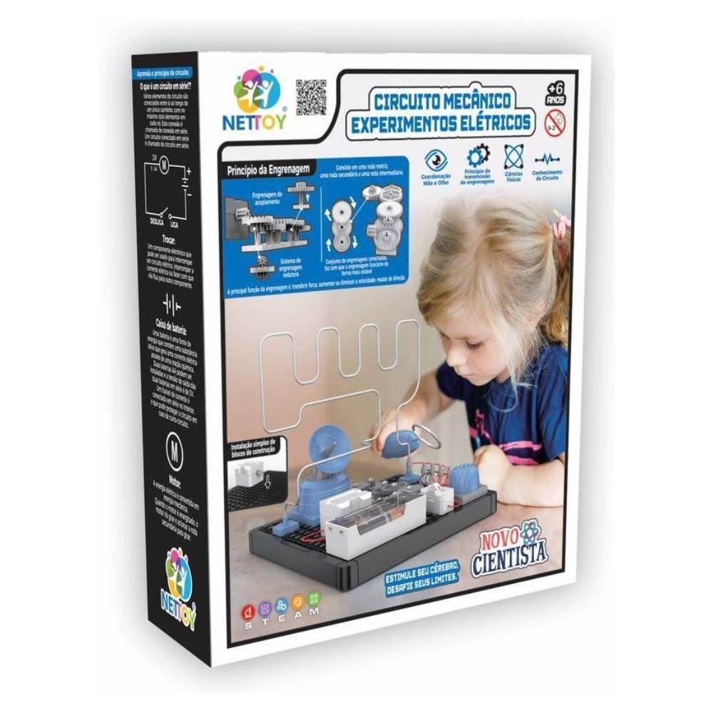 Novo Cientista Circuito Mecânico Nettoy - 40092