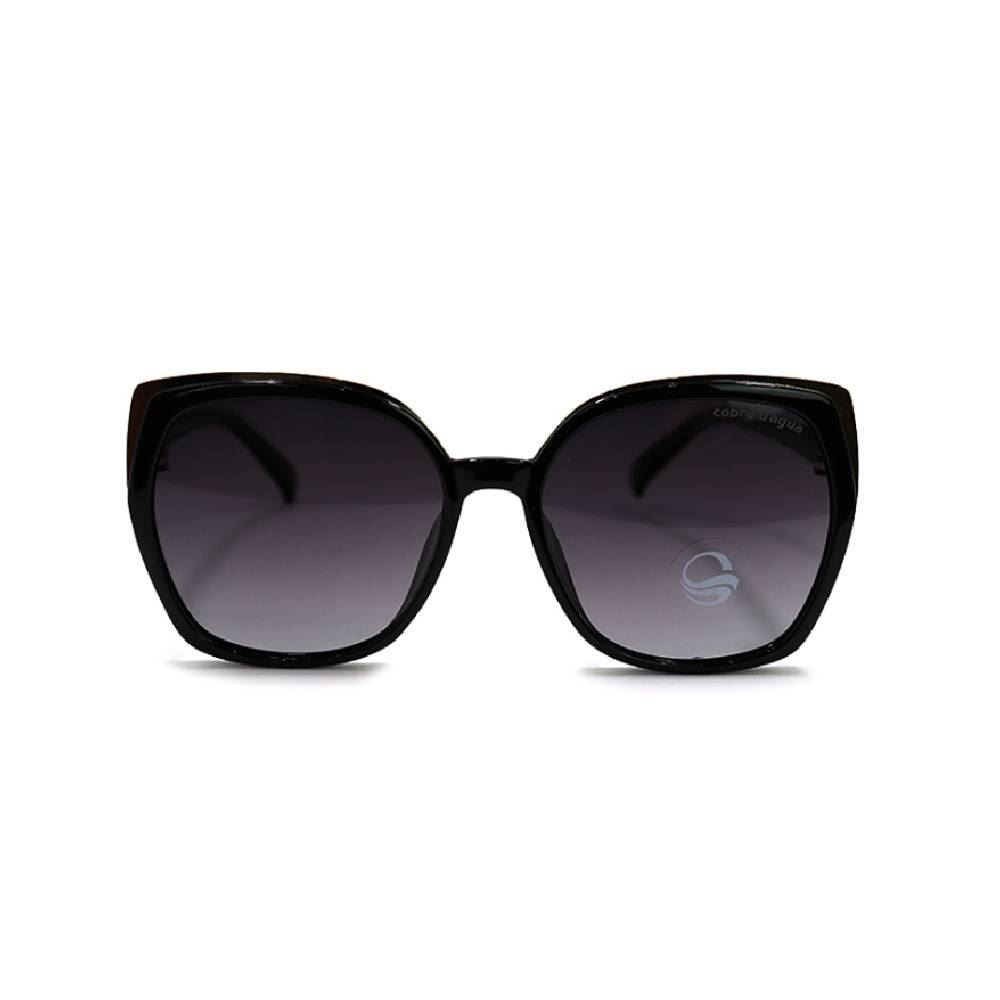 Óculos De Sol Feminino Cobra D'agua M90 Av234 - Preto e Dourado