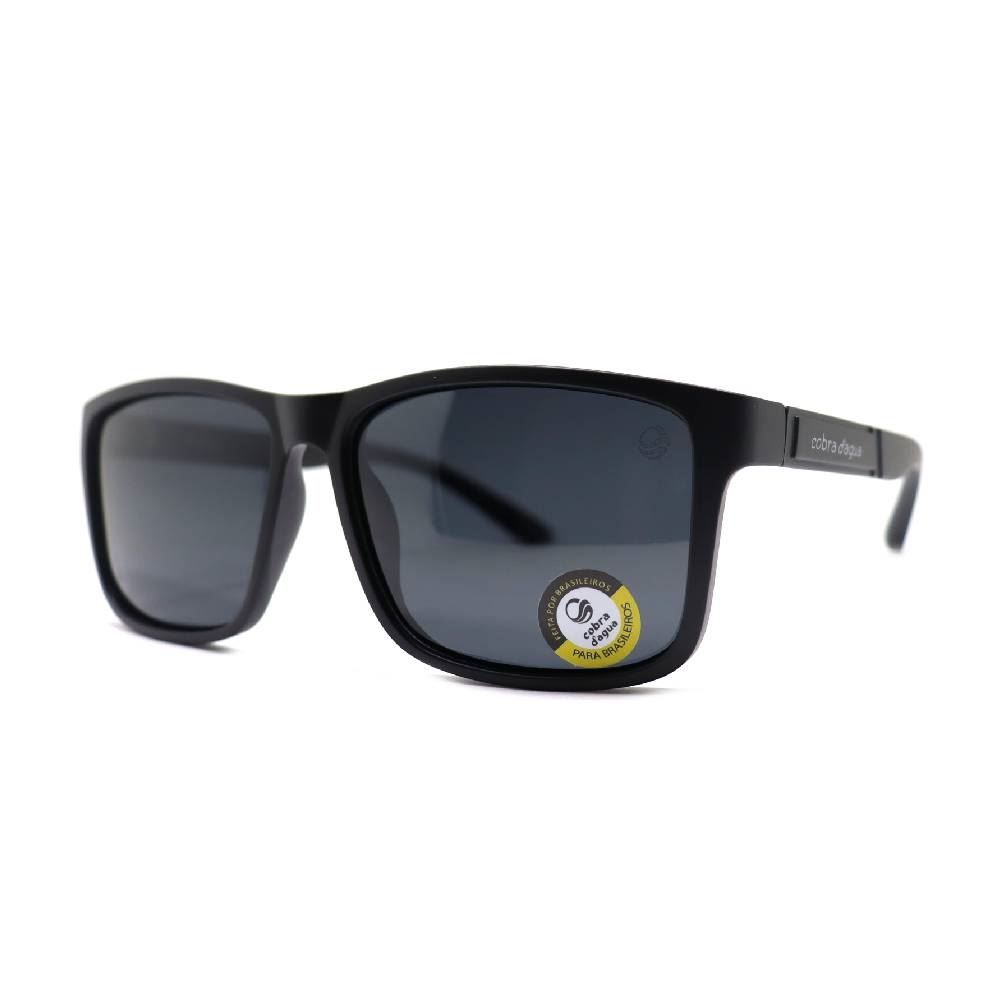 Óculos De Sol Masculino Cobra D'agua Wa2762p C1 - Preto 