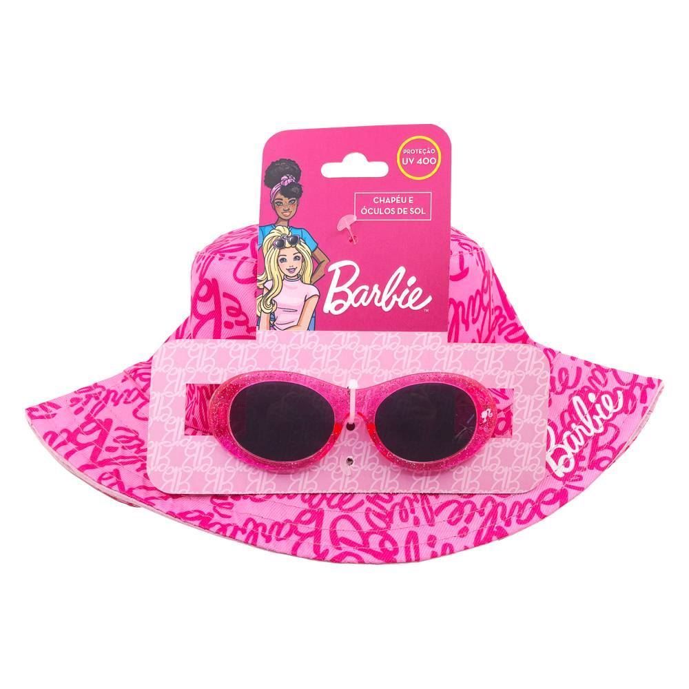 Óculos E Chapéu Barbie Toyng - Rosa