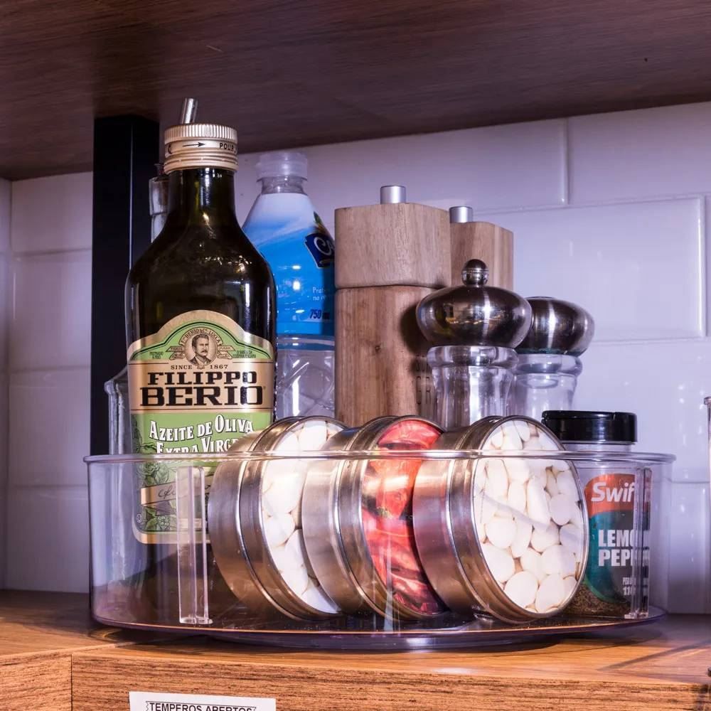 Organizador Giratório Com Divisórias G - Plasútil