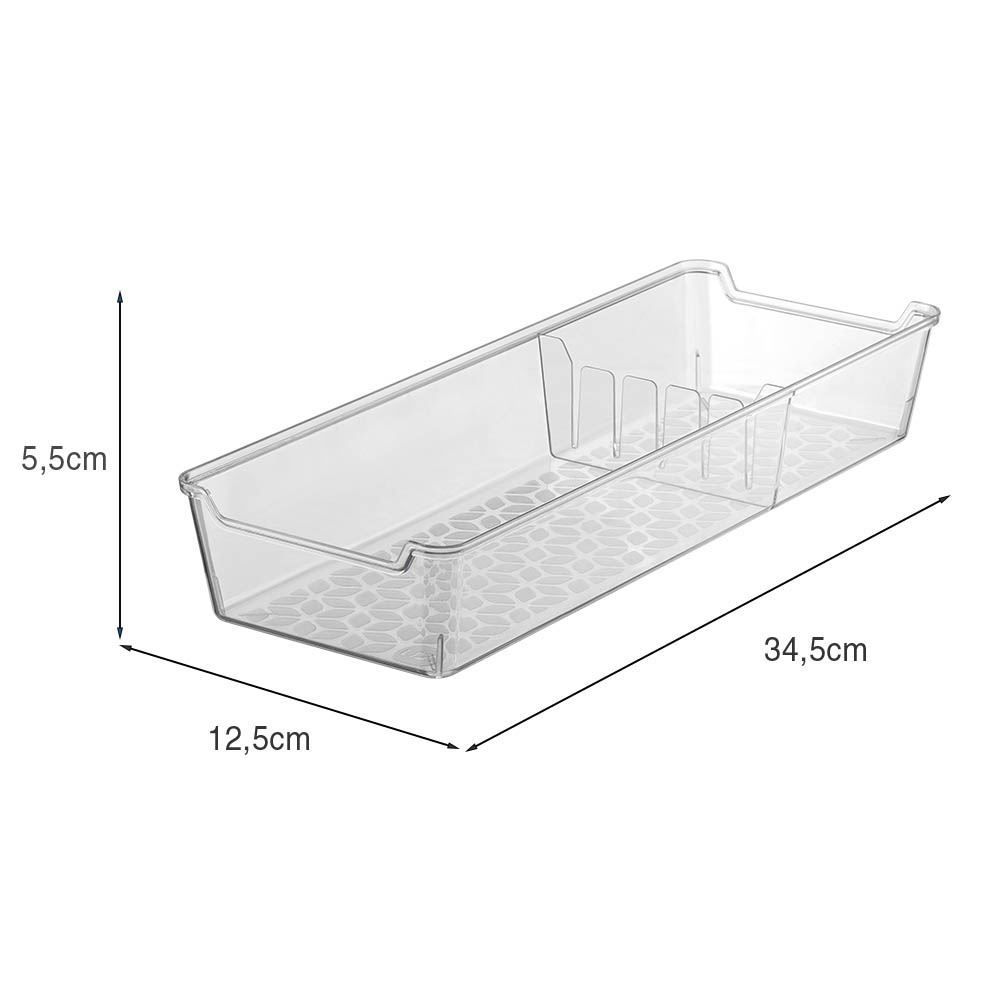 Organizador Multiuso para Facas Uz 12,5Cm - Transparente