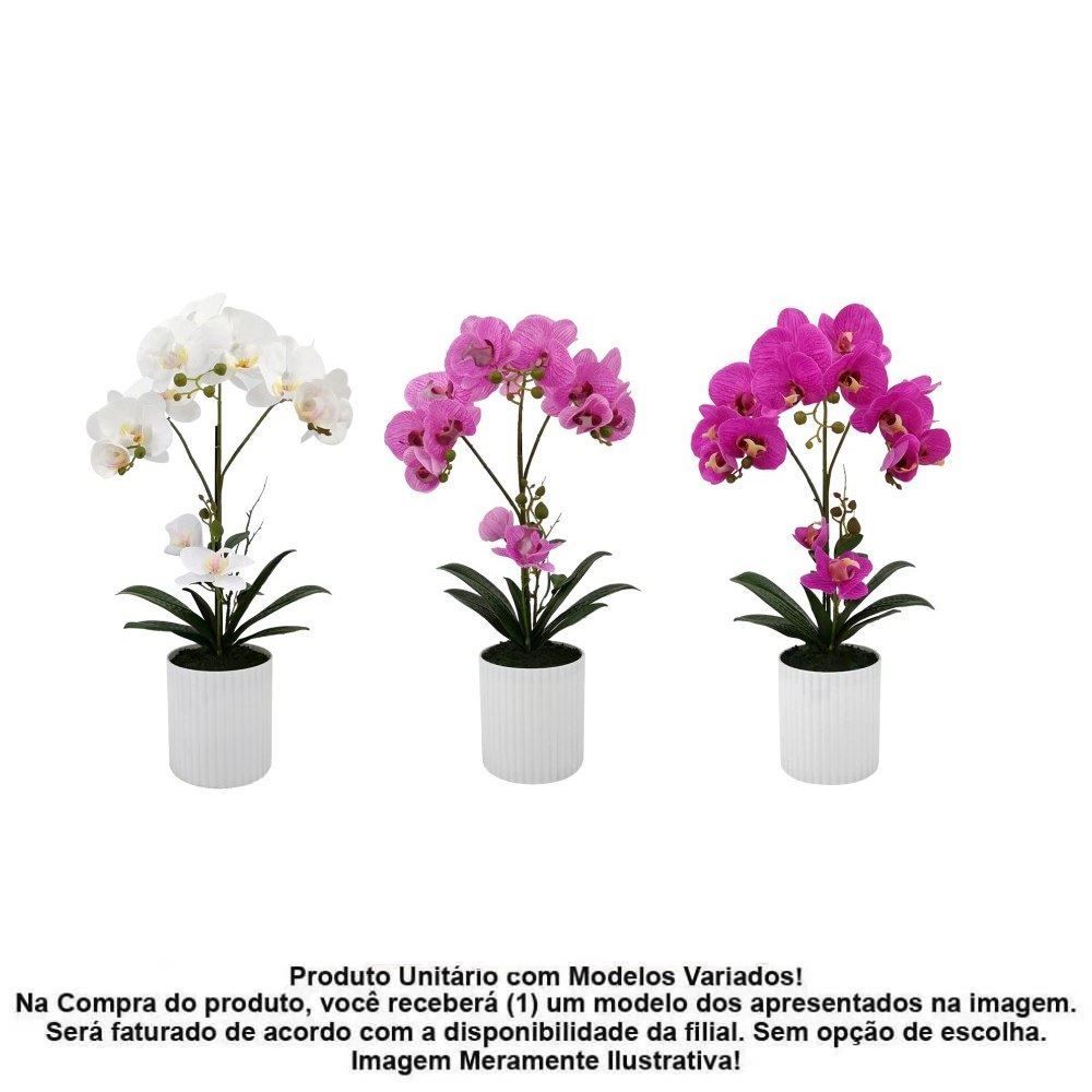 Orquídea Artificial com Vaso Havan Casa 55Cm - Sortido