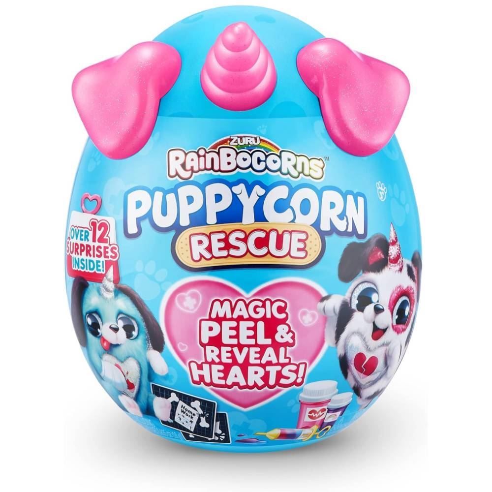 Ovo Surpresa Rainbocorns Puppycorn Azul Fun - F0221-2