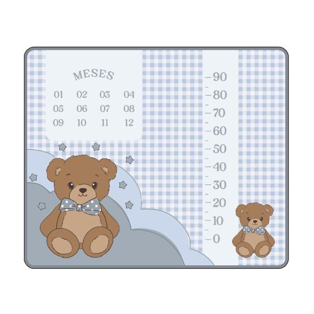 Painel Mesversário Havan Baby - Urso Azul