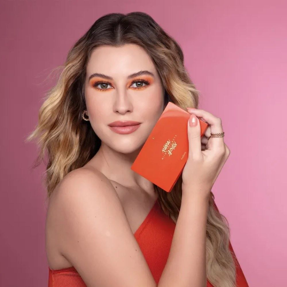 Paleta De Sombras Orange Niina Secrets 6,5G - Laranja