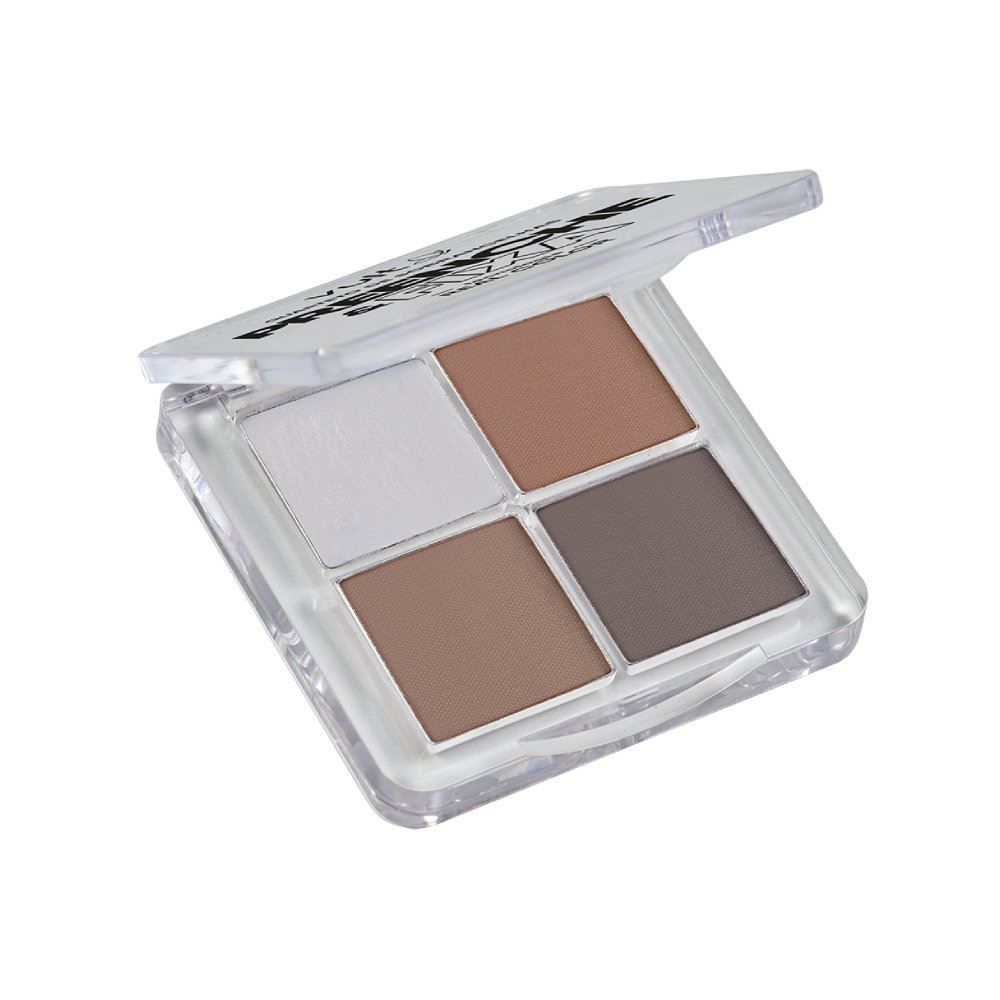 Quarteto De Sombras Para Sobrancelhas Preenche E Fixa Vult 5G - Marrom