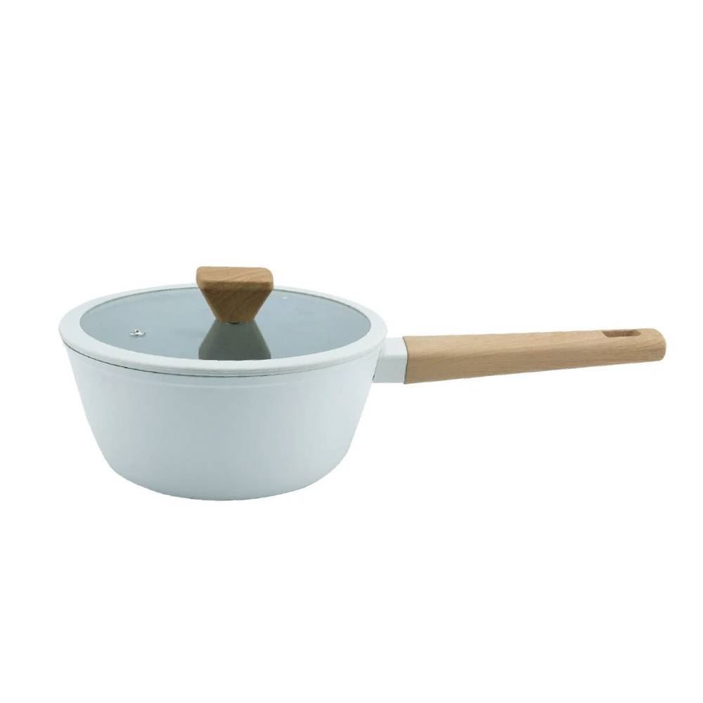 Panela Antiaderente Com Revestimento Cerâmico 18 Cm Fracalanza - Cinza