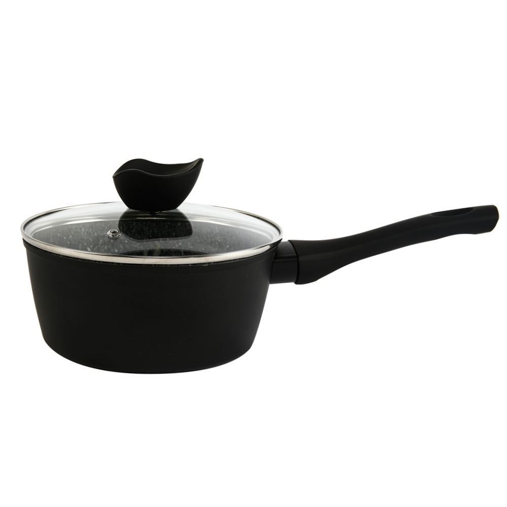 Panela De Alumínio E Revestimento Em Granito Ibiza Havan Casa 1,6 L - Preto