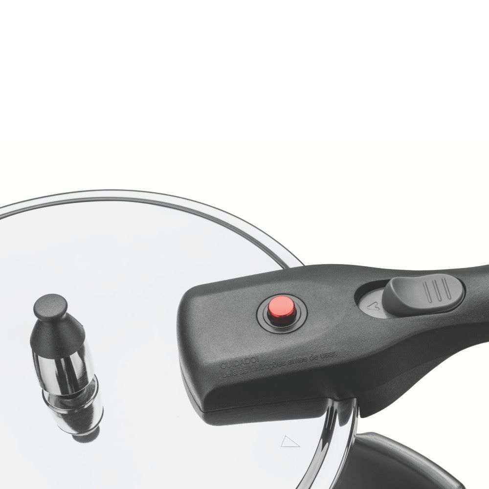 Panela De Pressão Aço Inox Fundo Triplo Brava Tramontina - 4,5 Litros