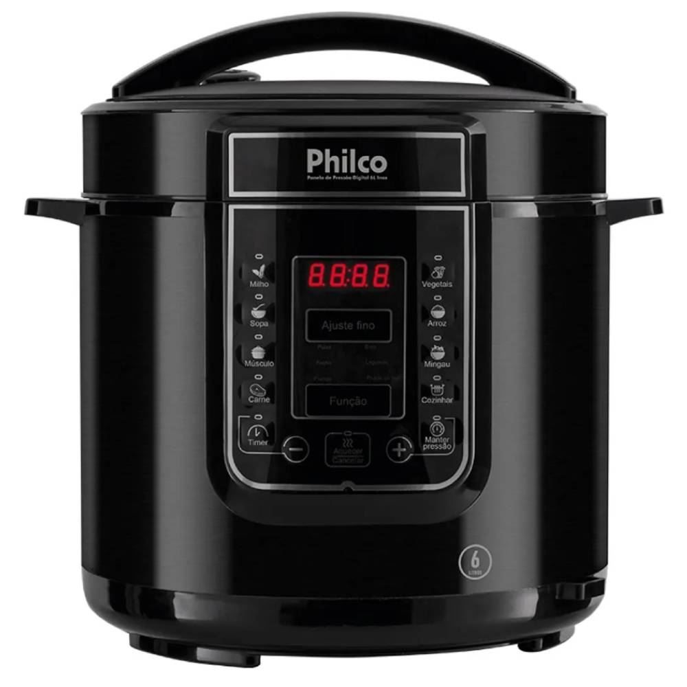 Panela De Pressão Digital Philco 6 Litros PPP01P